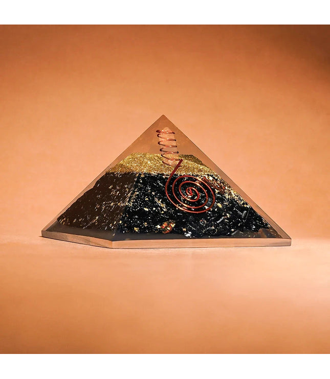 Black Tourmaline Orgonite Pyramid
