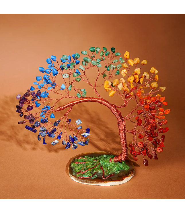 7 Chakra Slice Base Tree