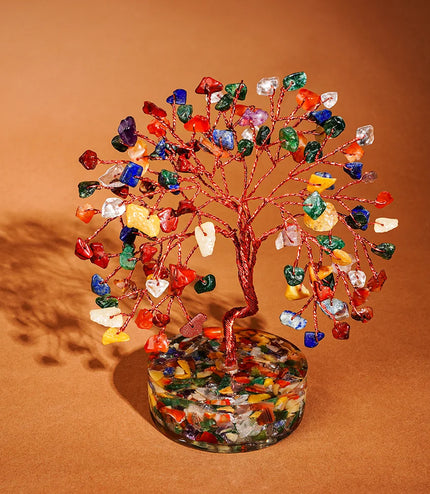 7 Chakra Orgone Base Tree