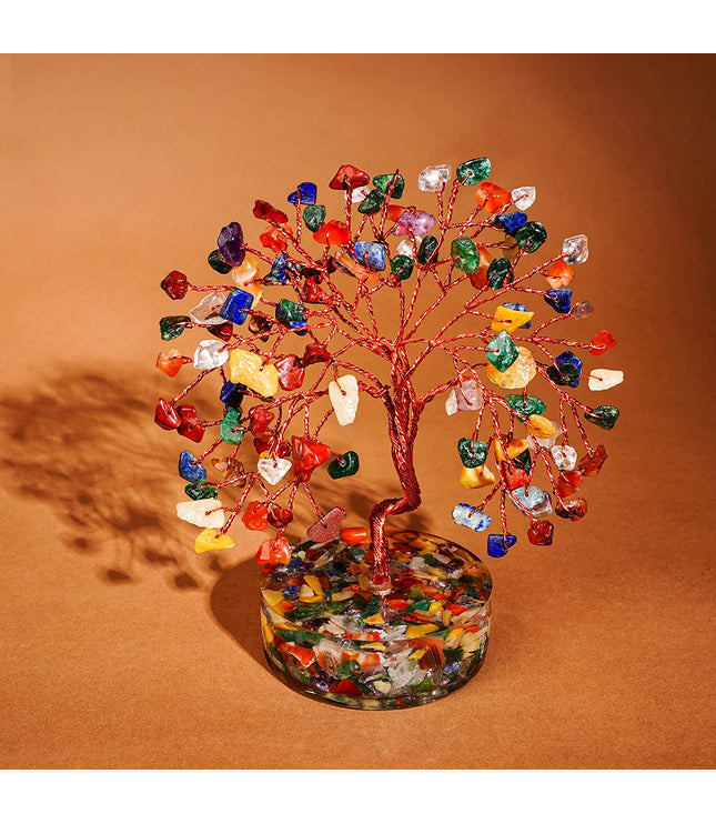 7 Chakra Orgone Base Tree
