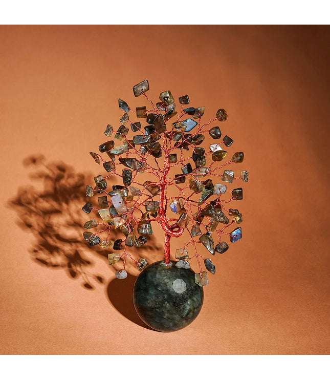 Labradorite Ball Base Tree