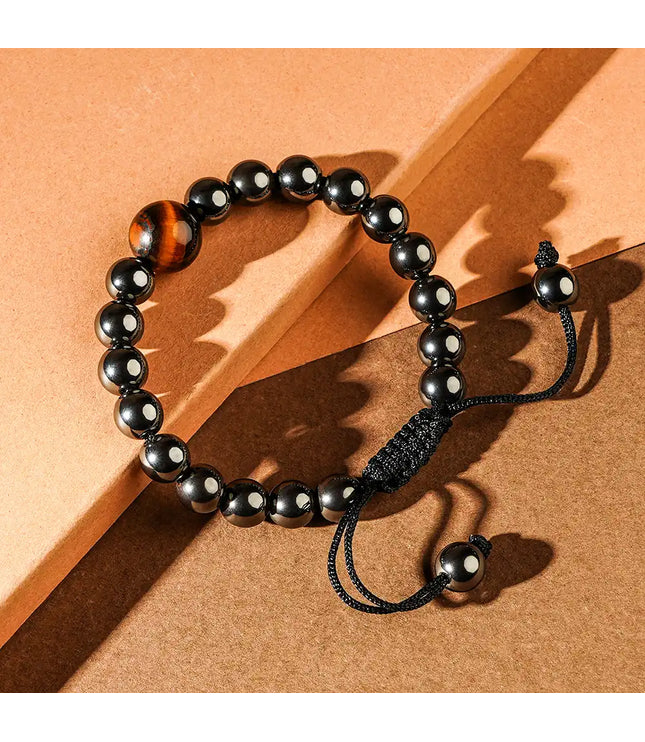 Hematite & Tiger Eye Bracelet