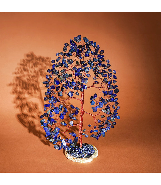 Lapis Lazuli Slice Base Tree