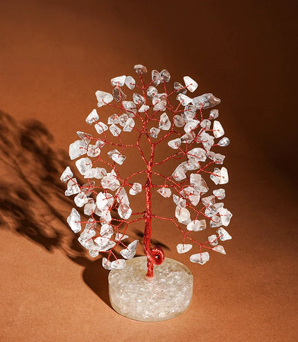 Clear Quartz Orgone Base Tree