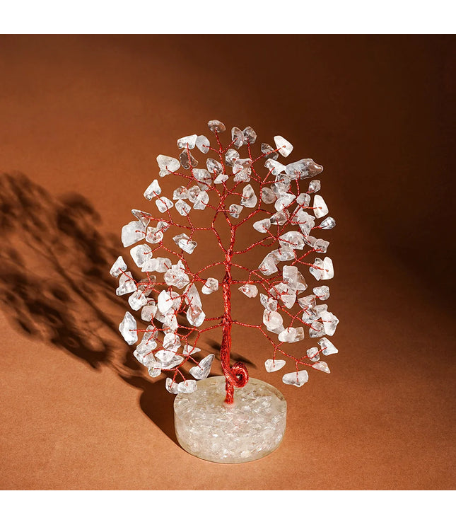 Clear Quartz Orgone Base Tree