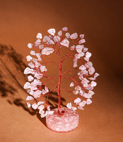 Rose Quartz Orgone Base Tree