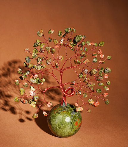 Unakite Ball Base Tree