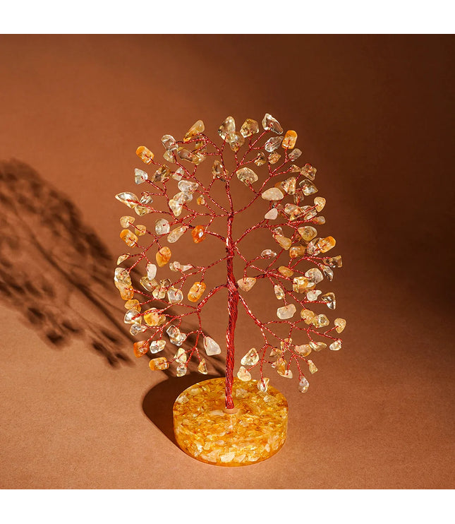 Citrine Orgone Base Tree