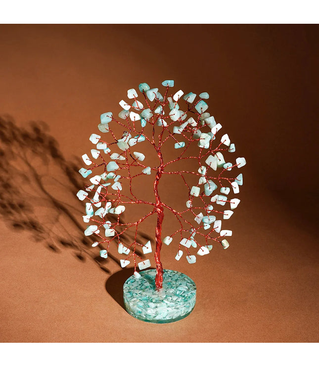 Amazonite Orgone Base Tree
