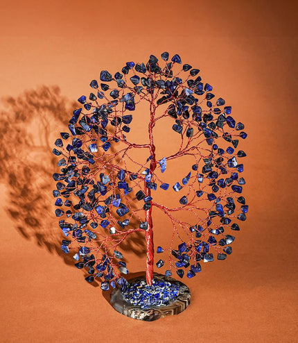 Sodalite Slice Base Tree