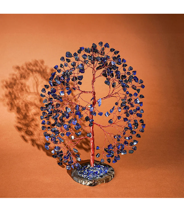 Sodalite Slice Base Tree