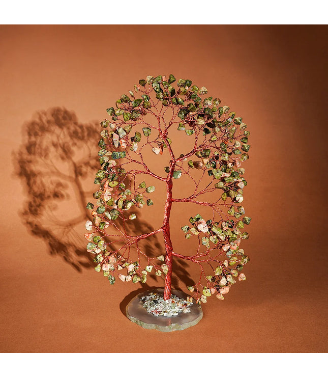 Unakite Slice Base Tree