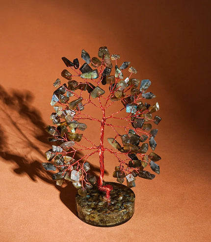 Labradorite Orgone Base Tree