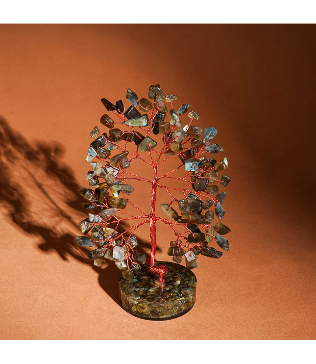 Labradorite Orgone Base Tree
