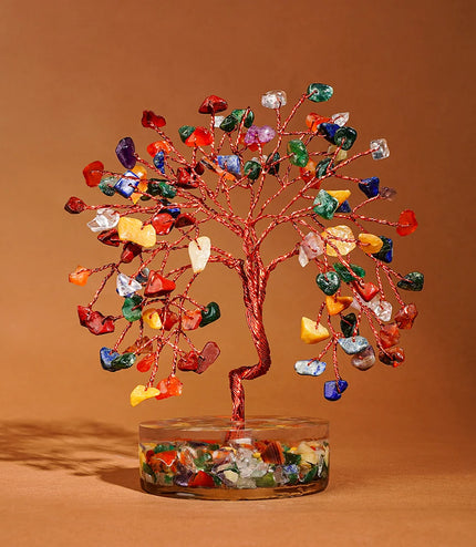 7 Chakra Orgone Base Tree