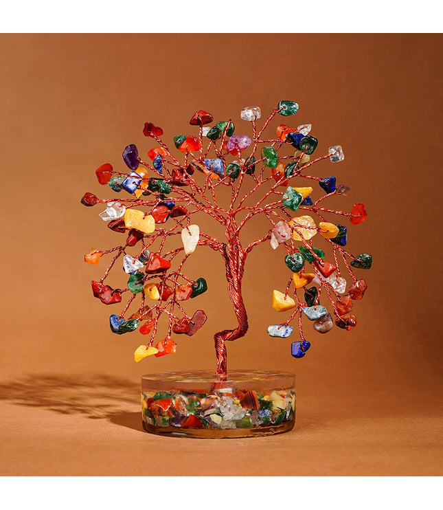 7 Chakra Orgone Base Tree