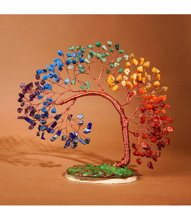 7 Chakra Slice Base Tree