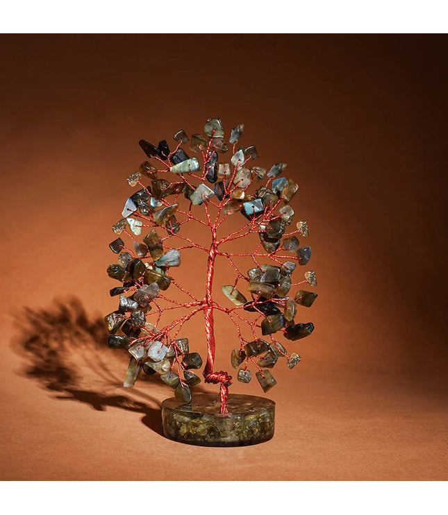 Labradorite Orgone Base Tree