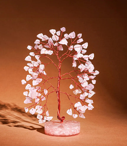 Rose Quartz Orgone Base Tree