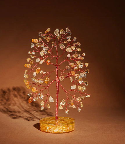 Citrine Orgone Base Tree