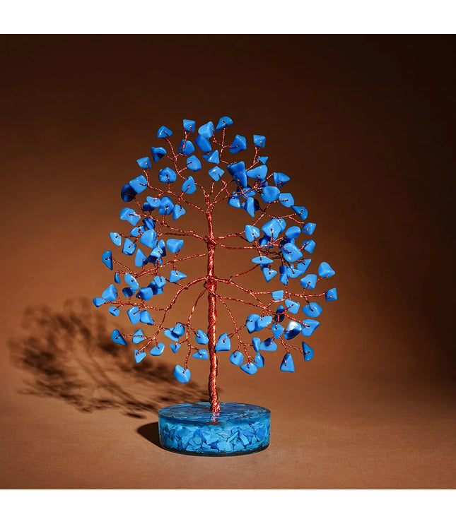 Turquoise Orgone Base Tree