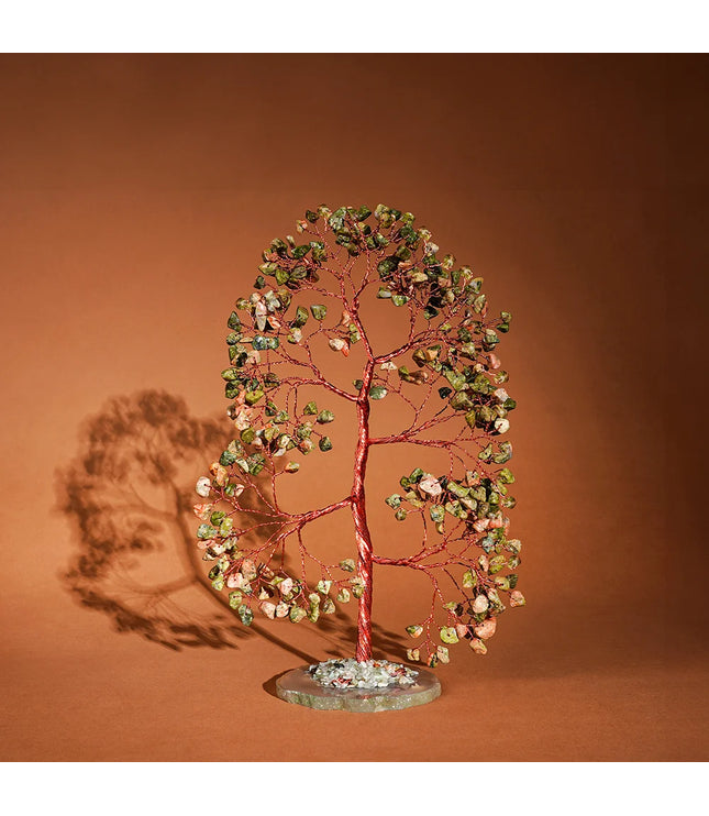Unakite Slice Base Tree