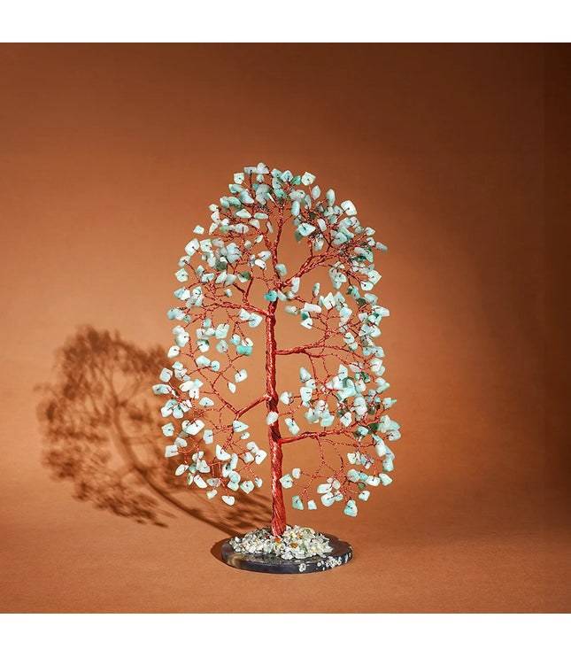 Amazonite Slice Base Tree