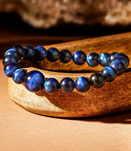 Blue Tiger Eye Bracelet