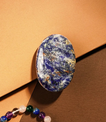 Sodalite Palm Stone