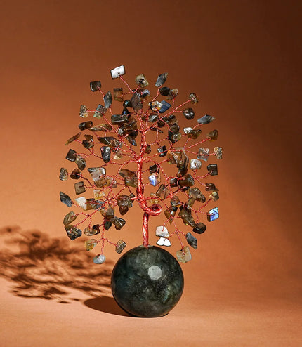 Labradorite Ball Base Tree