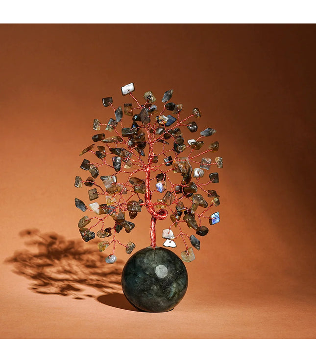 Labradorite Ball Base Tree