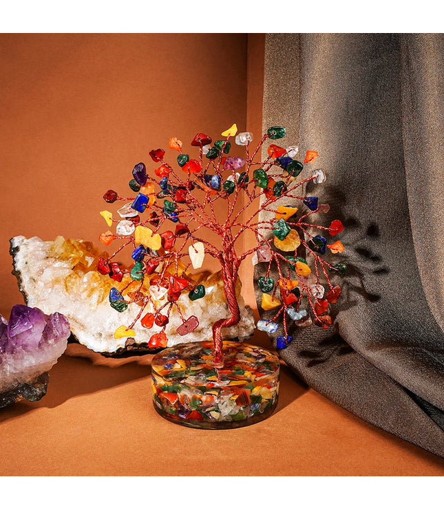 7 Chakra Orgone Base Tree