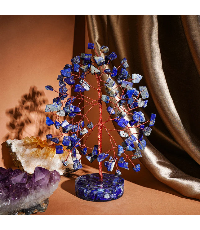 Lapis Lazuli Orgone Base Tree