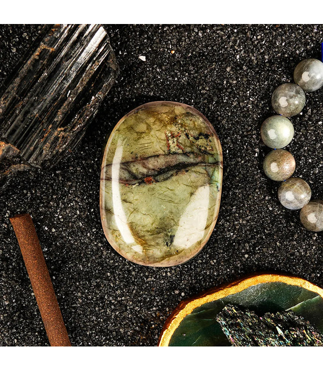 Labradorite Palm Stone
