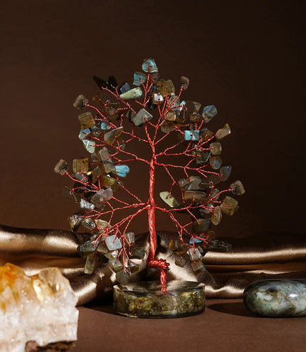 Labradorite Orgone Base Tree