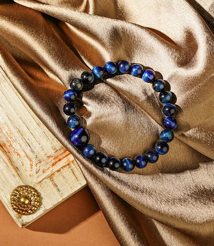 Blue Tiger Eye Bracelet