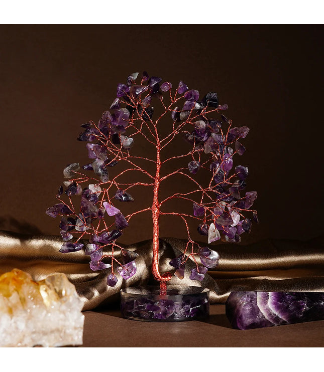 Amethyst Orgone Base Tree