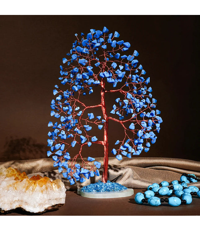 Turquoise Slice Base Tree