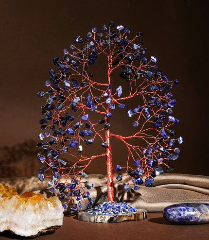 Sodalite Slice Base Tree