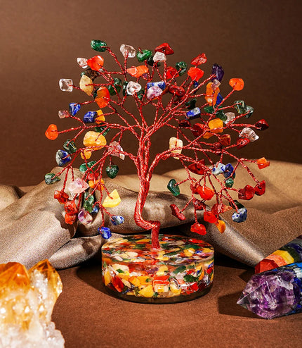 7 Chakra Orgone Base Tree