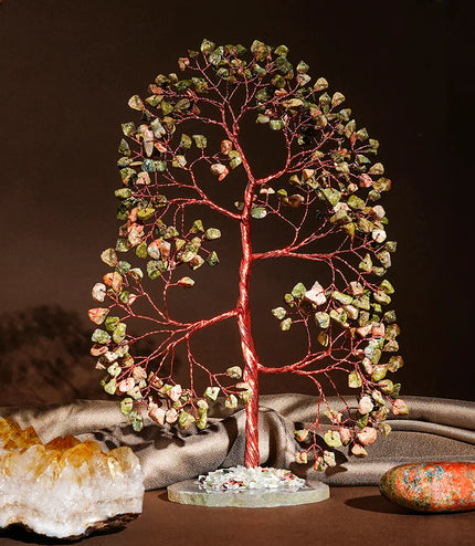 Unakite Slice Base Tree