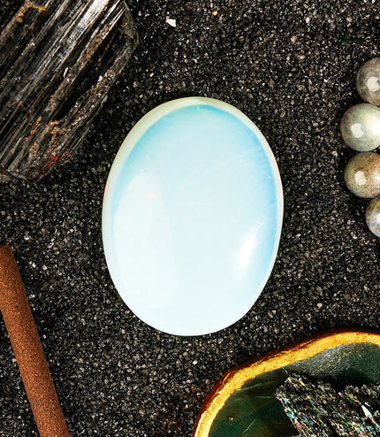 Opalite Palm Stone