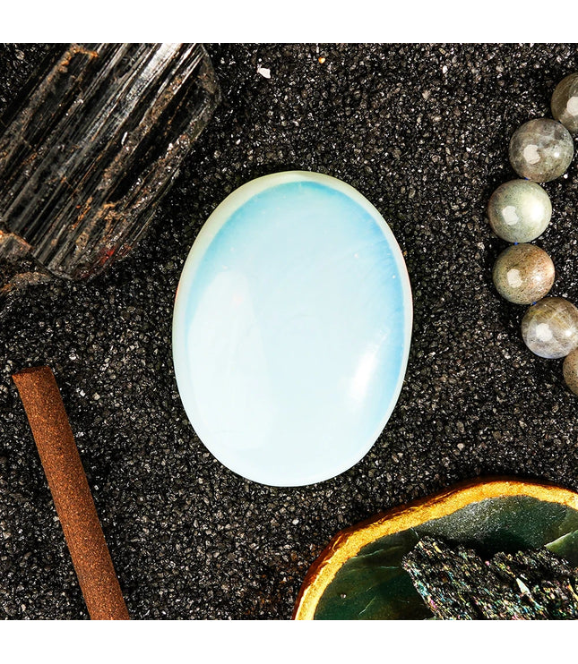 Opalite Palm Stone