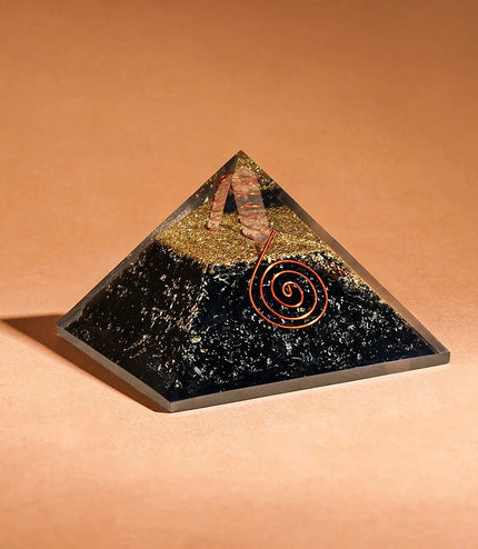 Black Tourmaline Orgonite Pyramid