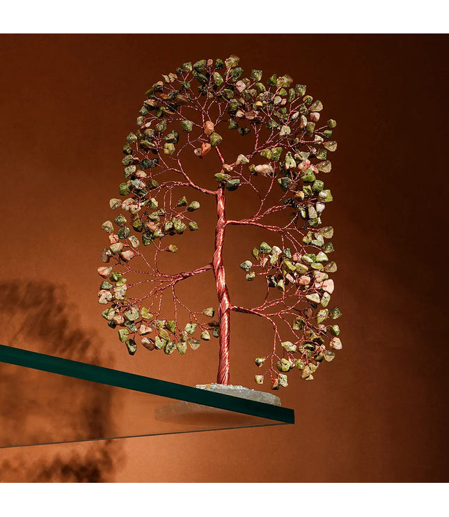 Unakite Slice Base Tree