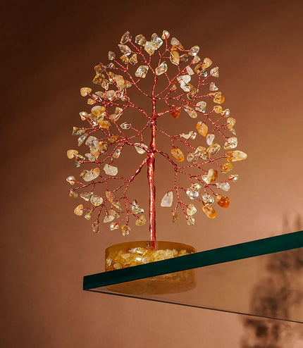 Citrine Orgone Base Tree