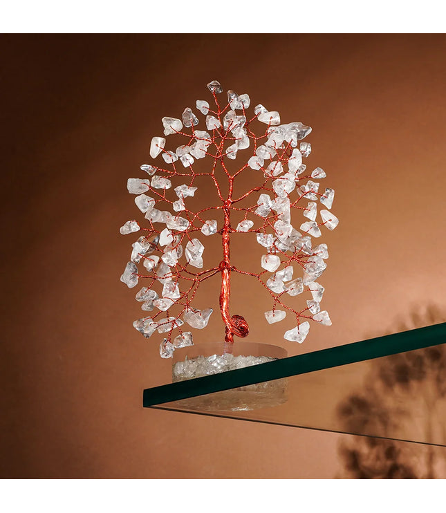 Clear Quartz Orgone Base Tree