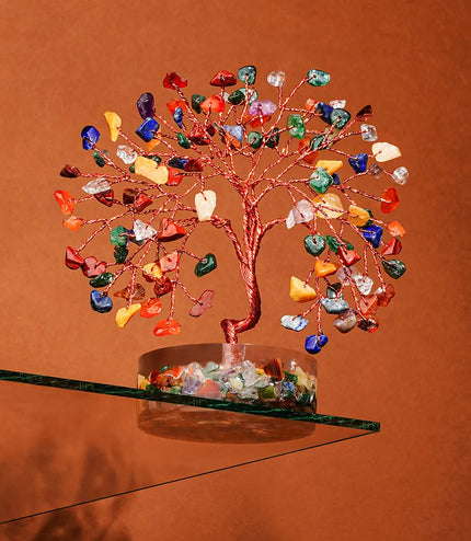 7 Chakra Orgone Base Tree