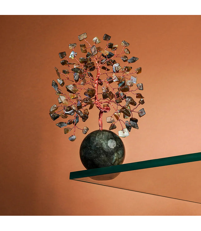 Labradorite Ball Base Tree