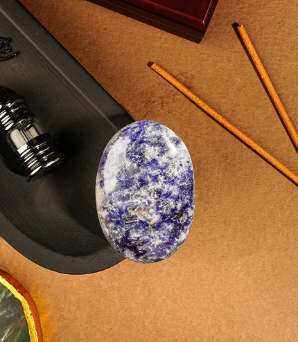 Sodalite Palm Stone